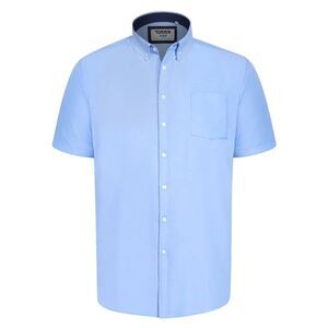 Duke Mens James D555 Oxford Kingsize Tall Shirt / Sky Blue